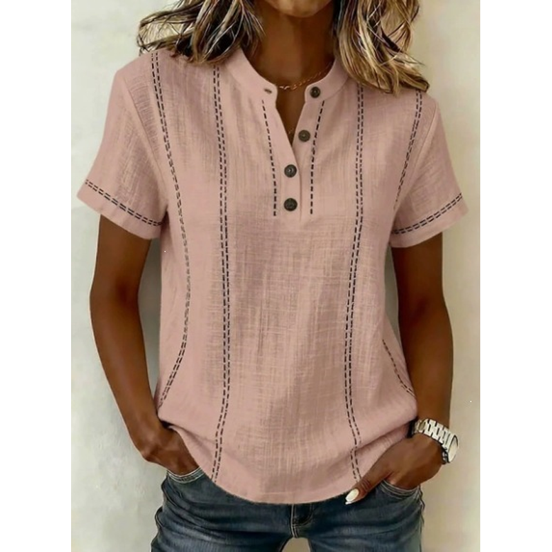 Camiseta de manga corta para mujer