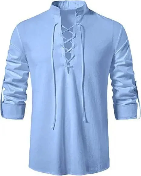 Camisa  lisa para hombre