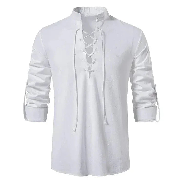 Camisa  lisa para hombre