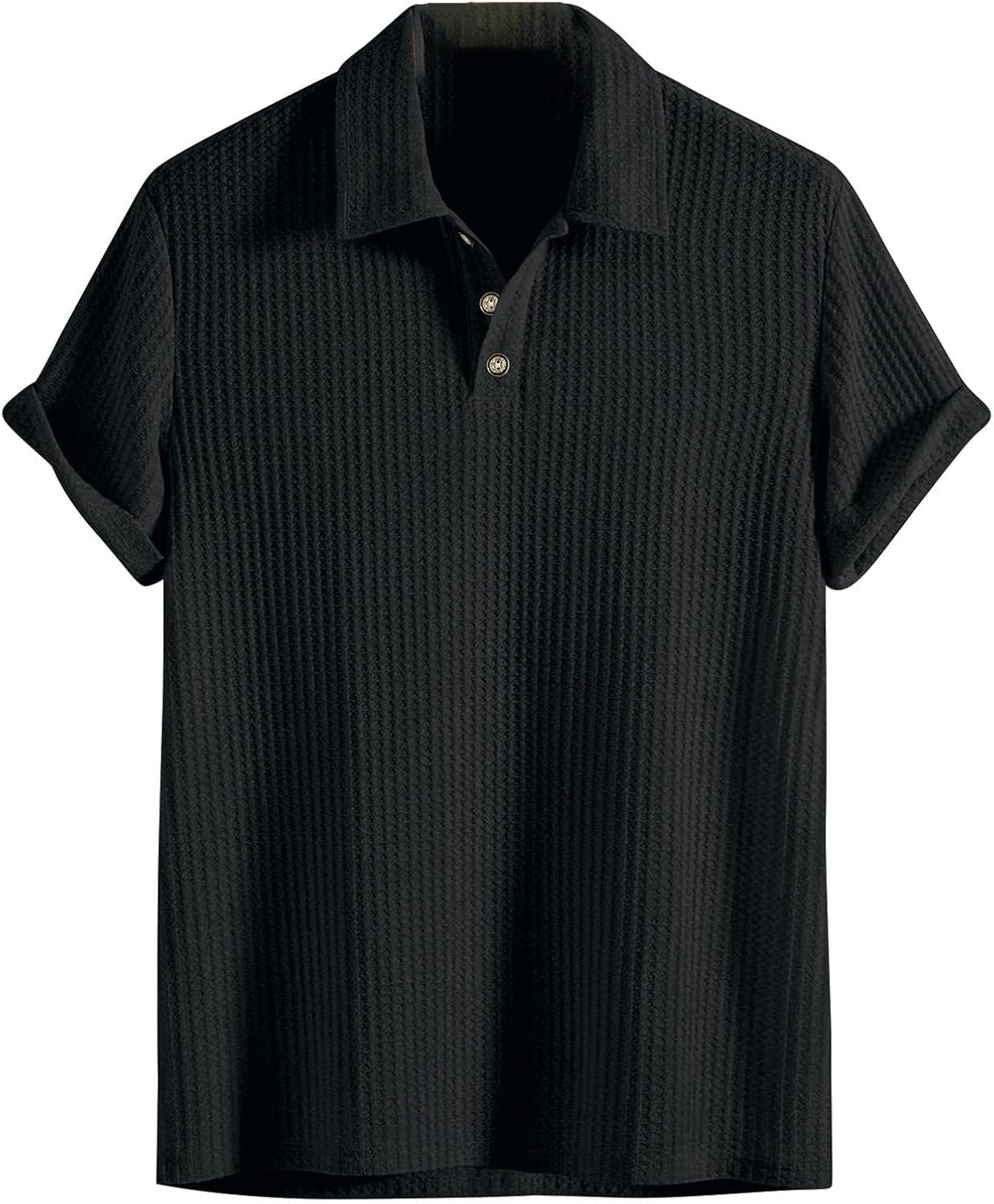 Camisa de punto de hombre de manga corta