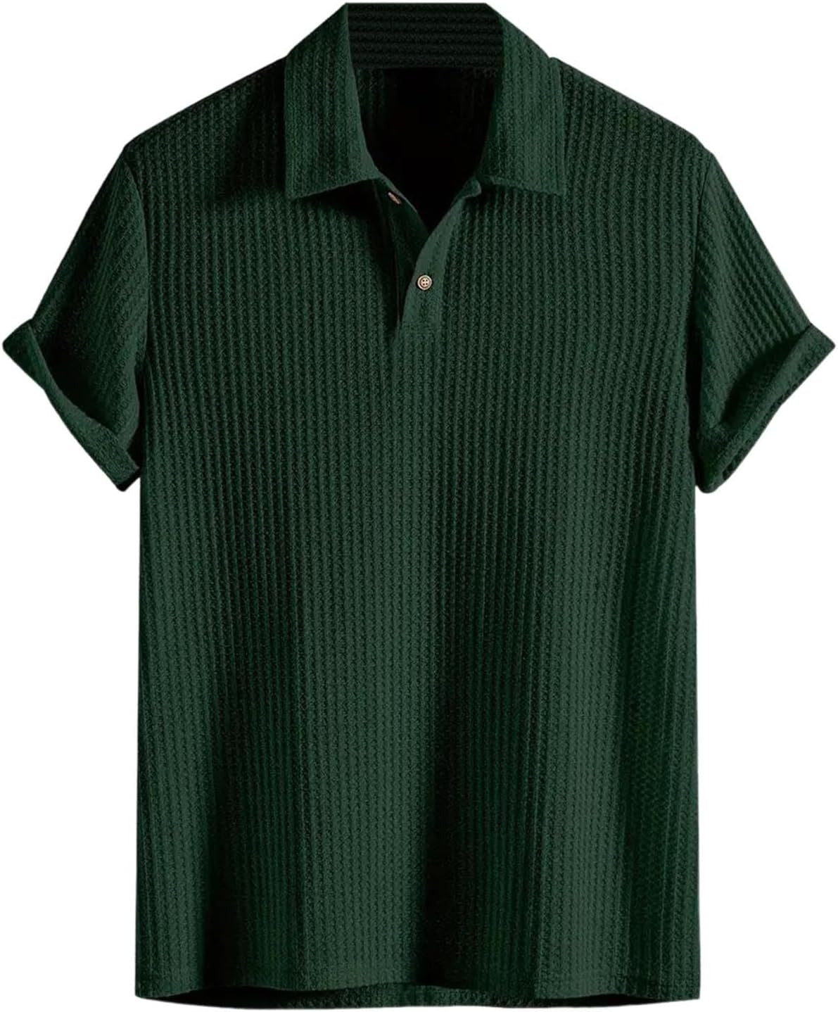Camisa de punto de hombre de manga corta