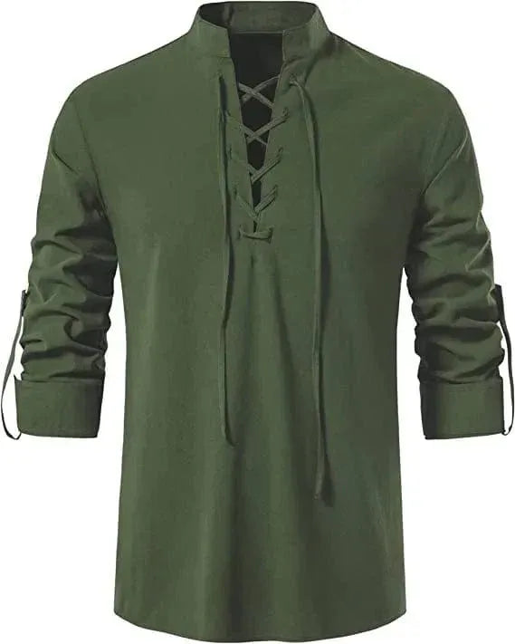 Camisa  lisa para hombre