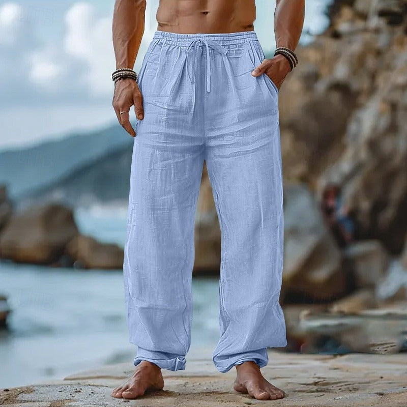 Pantalones holgados de corte recto para hombre: cómodos, versátiles
