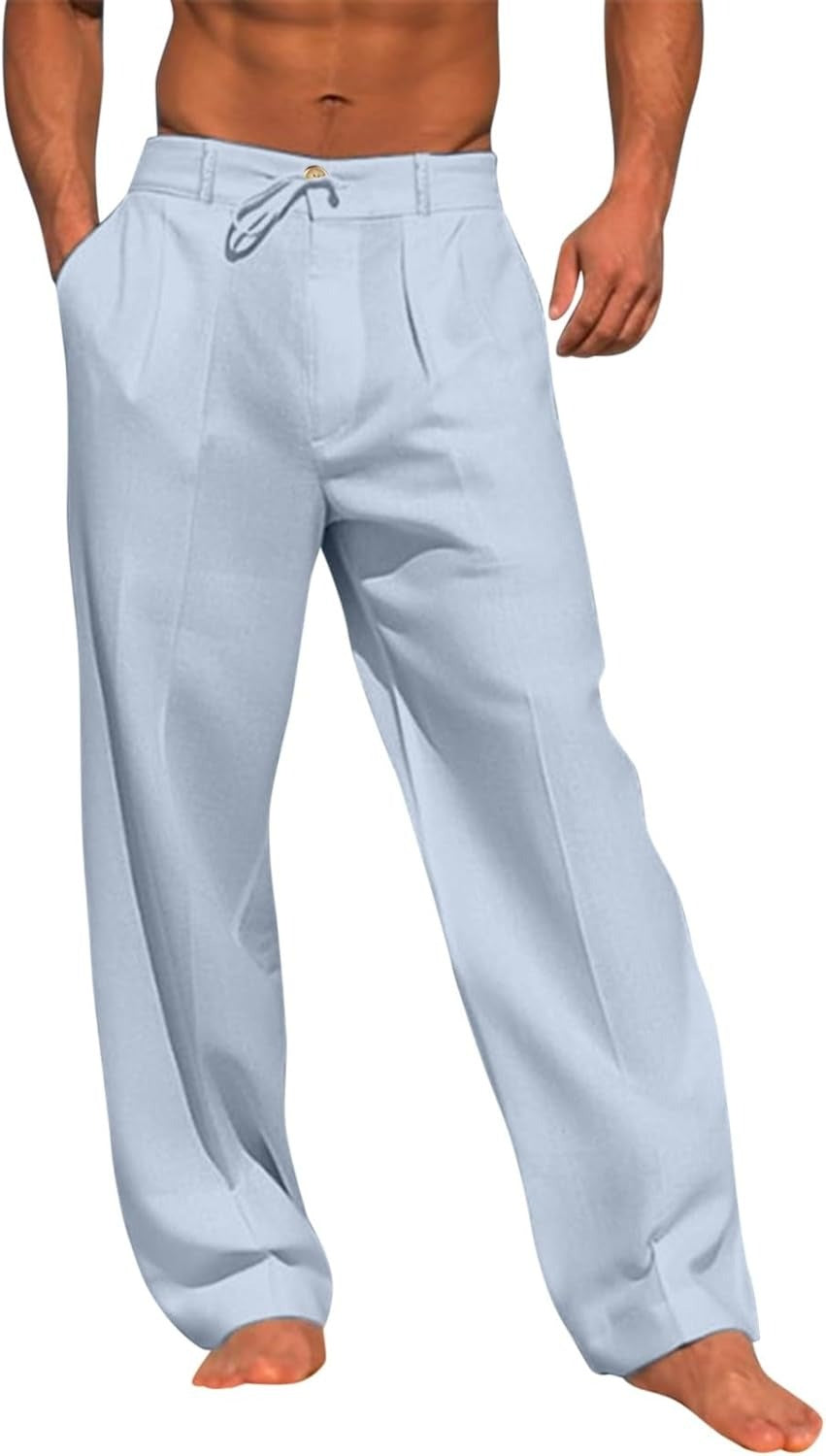 Pantalones de lino para hombre