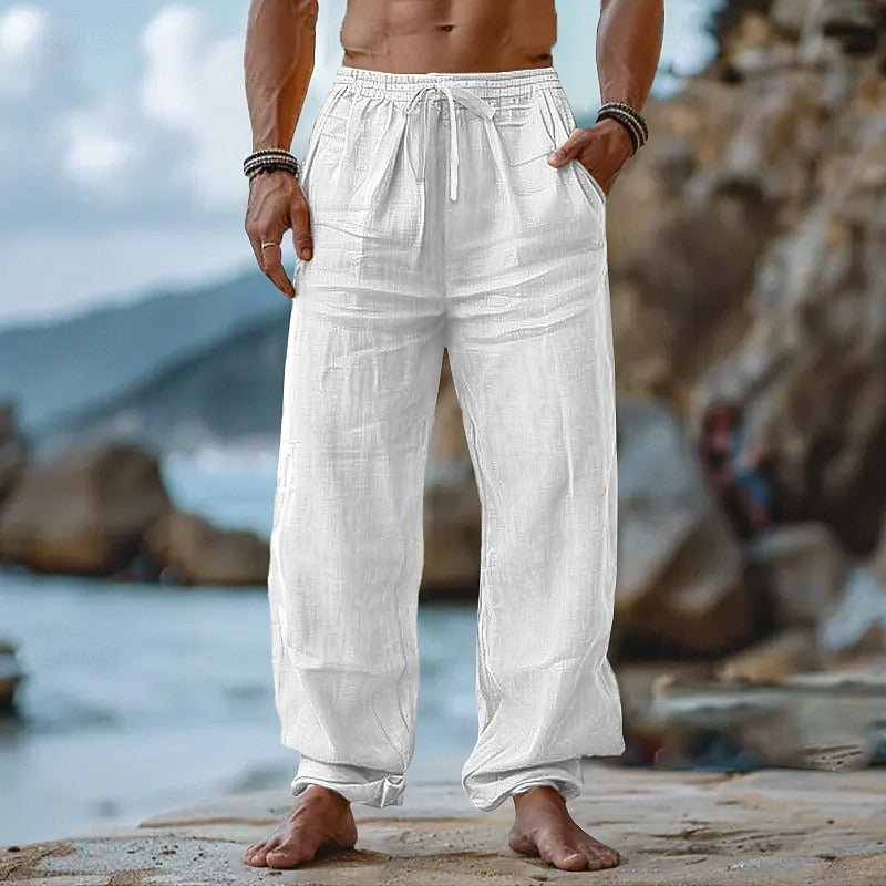 Pantalones holgados de corte recto para hombre: cómodos, versátiles