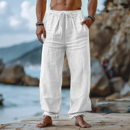 Pantalones holgados de corte recto para hombre: cómodos, versátiles