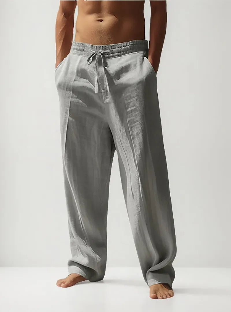 Pantalones holgados de corte recto para hombre: cómodos, versátiles