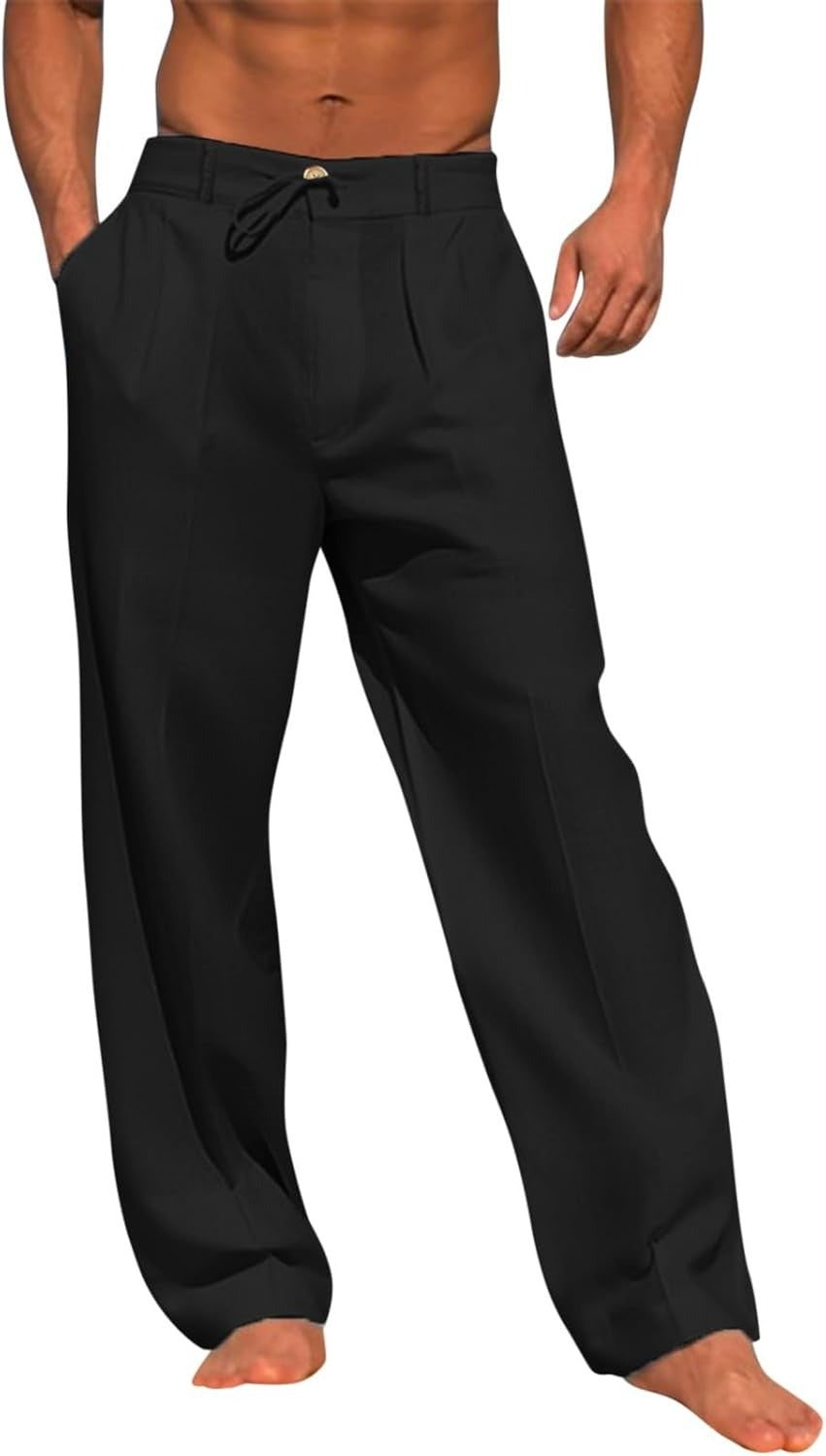 Pantalones de lino para hombre