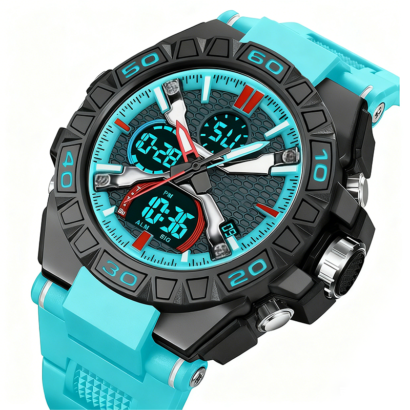 Reloj digital LED multifuncional e impermeable: cronómetro, alarma y perfecto para practicar deporte y actividades al aire libre
