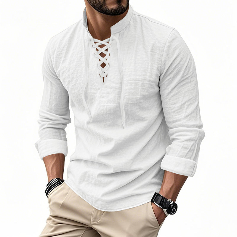 Camisa  lisa para hombre