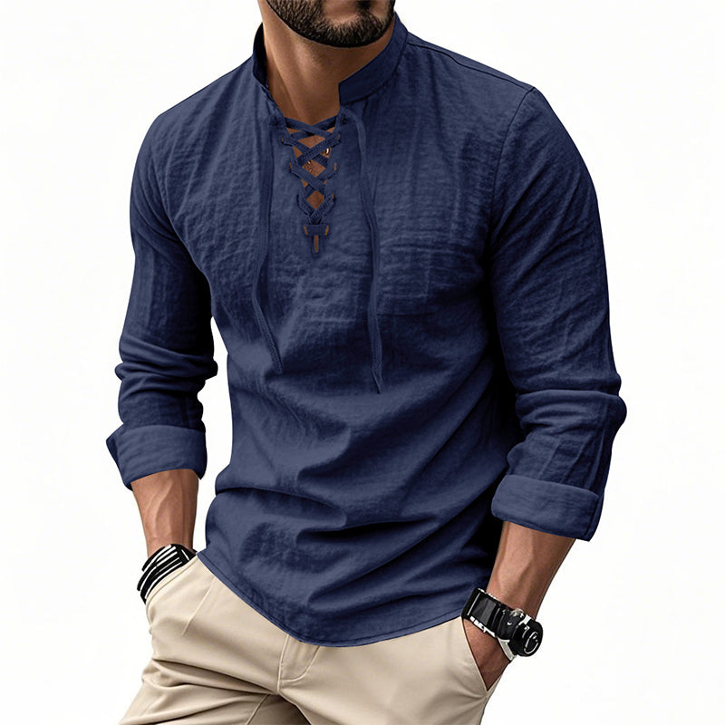Camisa  lisa para hombre