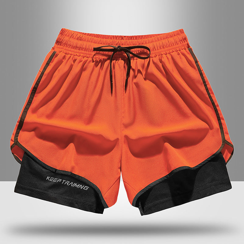 Pantalones cortos deportivos de secado rápido para hombre