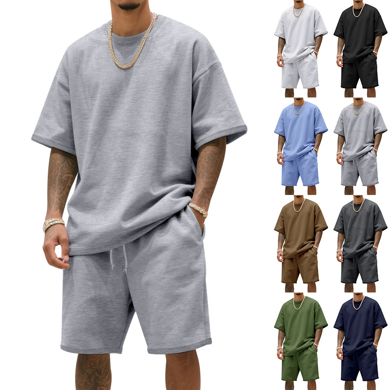 axen conjunto casual de dos piezas: camiseta y pantalon corto