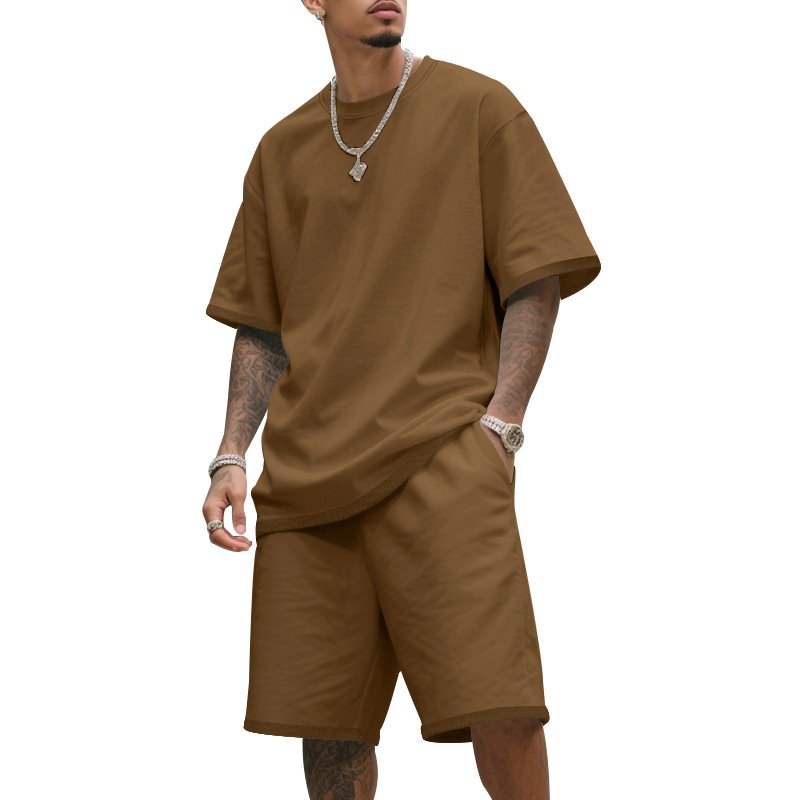 axen conjunto casual de dos piezas: camiseta y pantalon corto