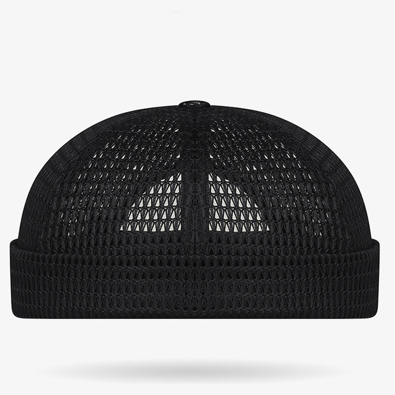 Becellen Gorra Docker ligera de malla transpirable sin visera