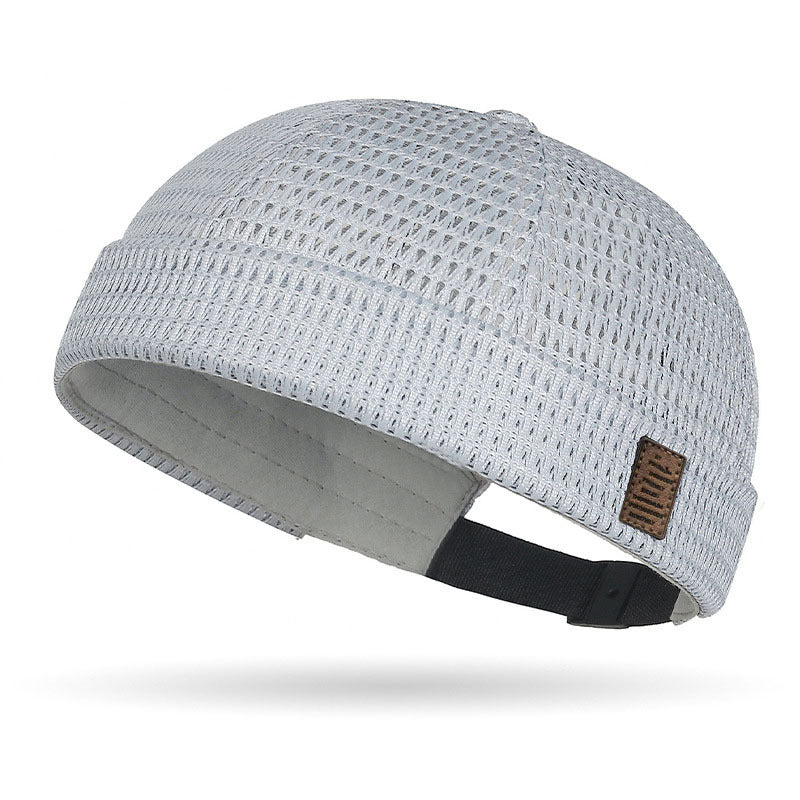 Becellen Gorra Docker ligera de malla transpirable sin visera