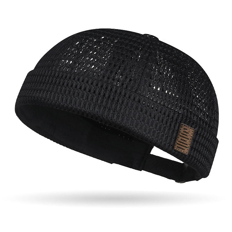 Becellen Gorra Docker ligera de malla transpirable sin visera