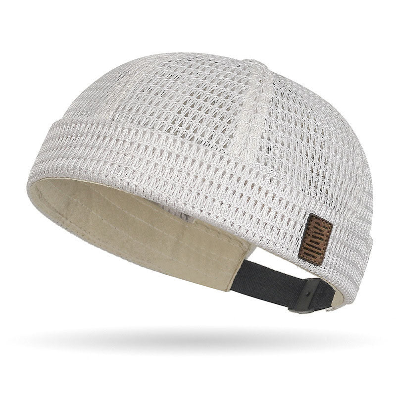 Becellen Gorra Docker ligera de malla transpirable sin visera