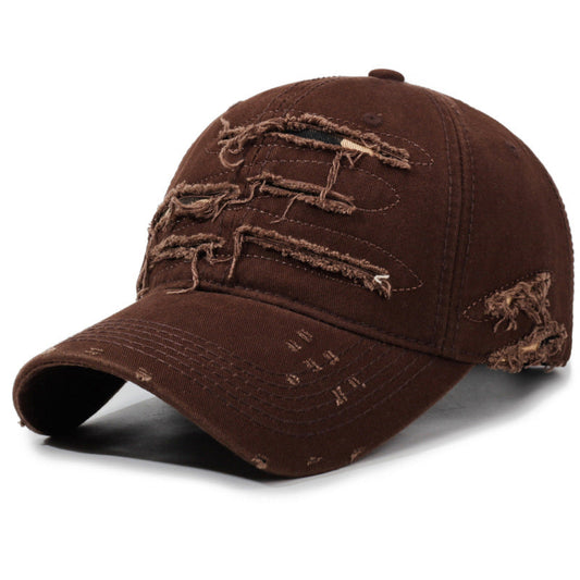 Gorra de béisbol de estilo vintage desgastado