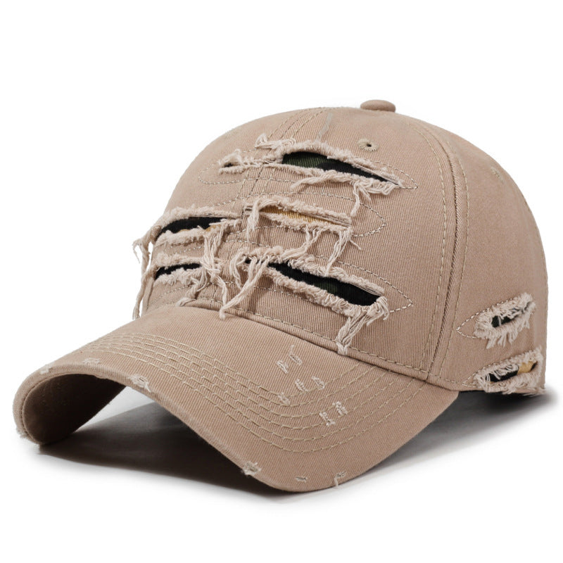 Gorra de béisbol de estilo vintage desgastado