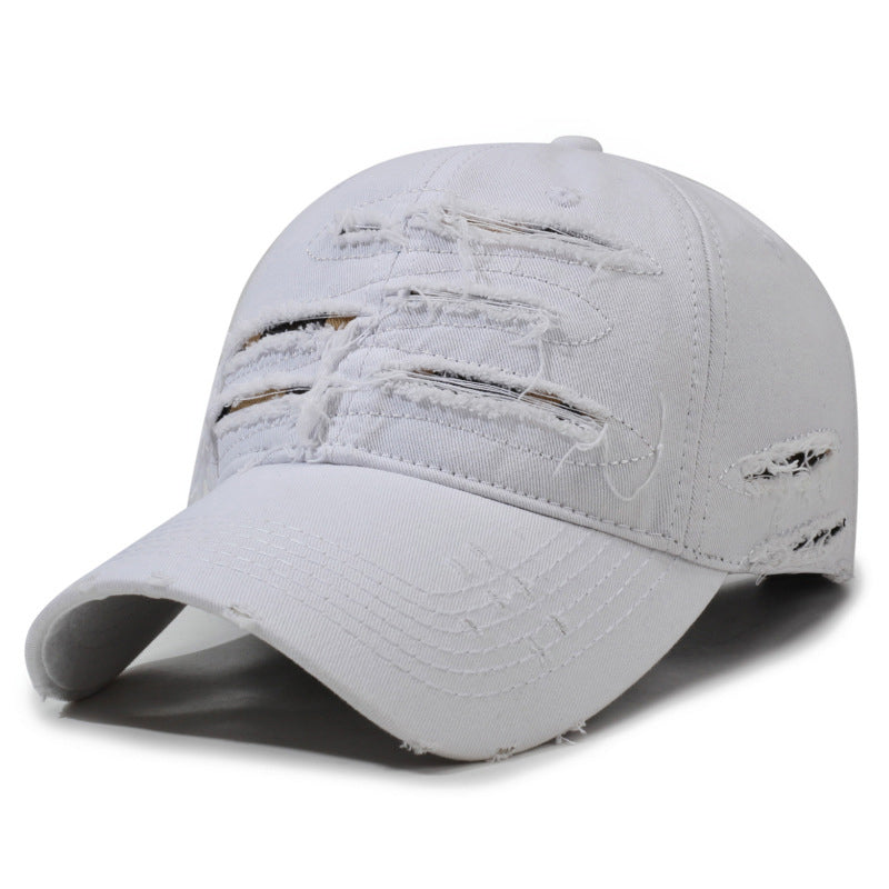 Gorra de béisbol de estilo vintage desgastado