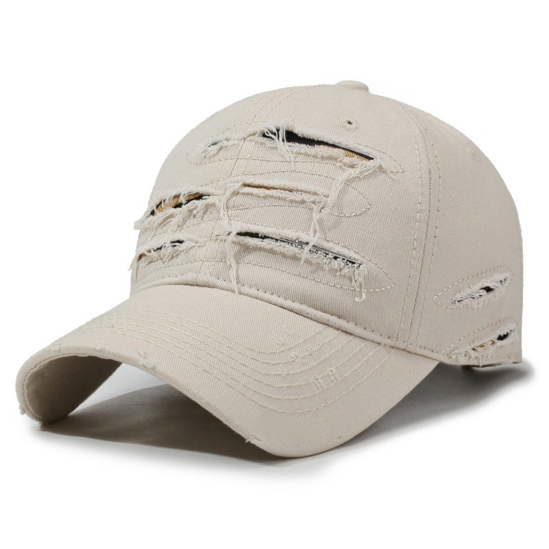 Gorra de béisbol de estilo vintage desgastado