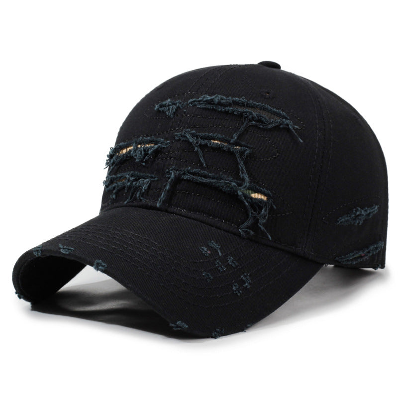 Gorra de béisbol de estilo vintage desgastado