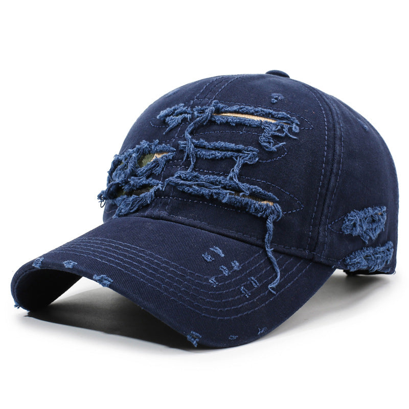 Gorra de béisbol de estilo vintage desgastado